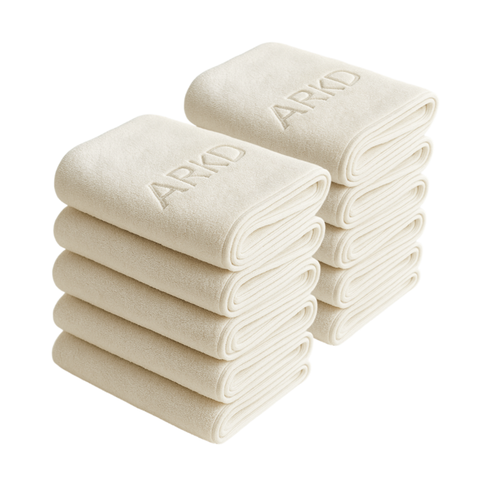 아크디 먼지없는 호텔 고급 수건