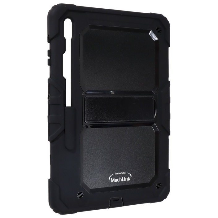 마하링크 갤럭시탭 S8S7S7 FE 12.4 숄더앤 스탠드 범퍼 케이스 MLTCSA24, 1개