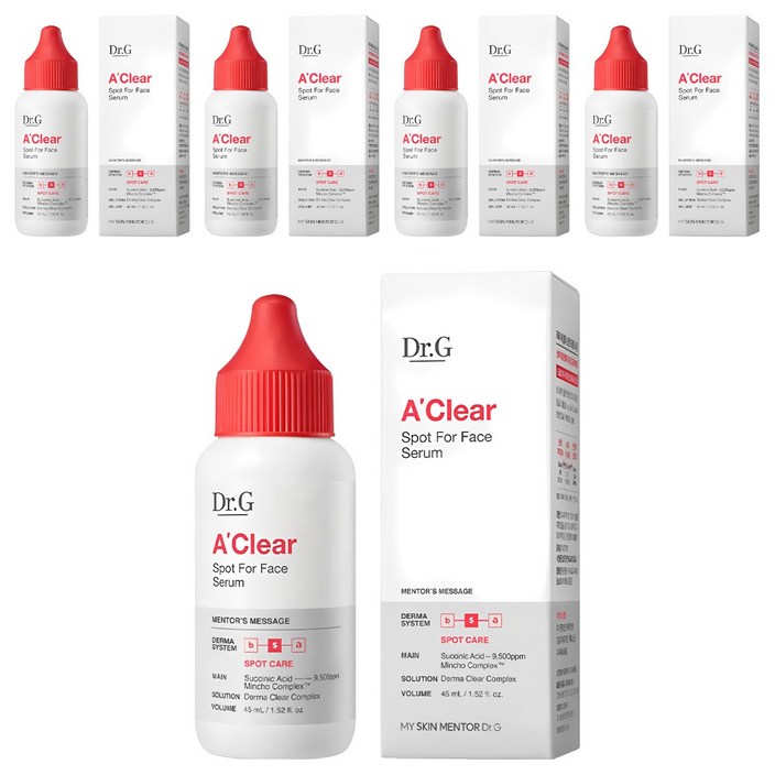 닥터지 에이클리어 스팟 포 페이스 세럼, 45ml, 5개