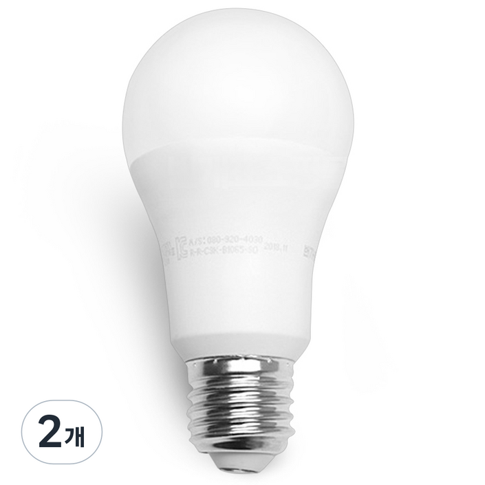 번개표 원하 LED 전구 10W 화이트