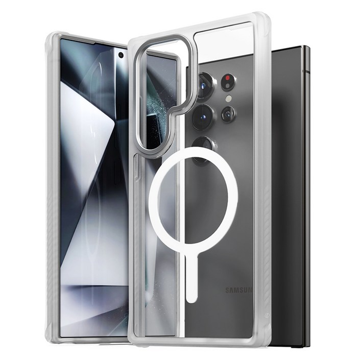 신지모루 ShocK Absorber 맥세이프 M 에어클로 에어가드 범퍼 휴대폰 케이스