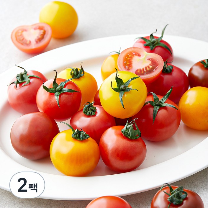 광식이농장 칵테일토마토, 700g, 2팩