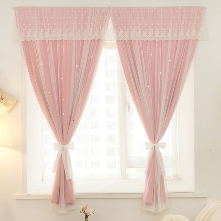 러빙랩 프린세스 벨크로 암막 커튼