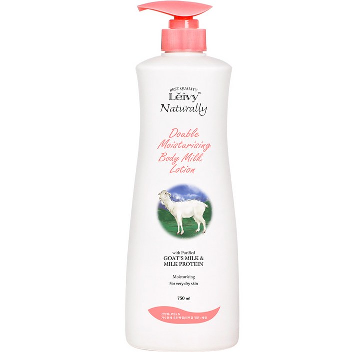 Leivy 산양유 바디로션, 750ml, 1개