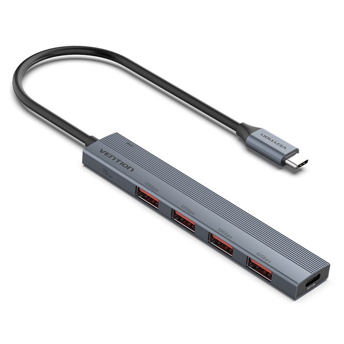 벤션 USB 3.2 Gen2 10Gbps C타입 고속 멀티허브 CKH