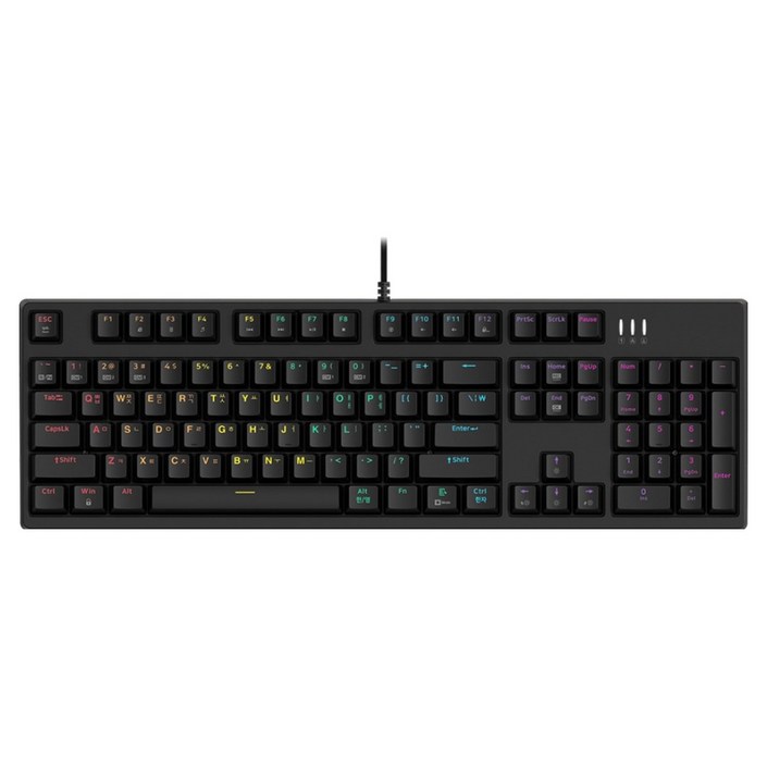 앱코 카일 광축 V2 LED 게이밍 기계식 유선 키보드