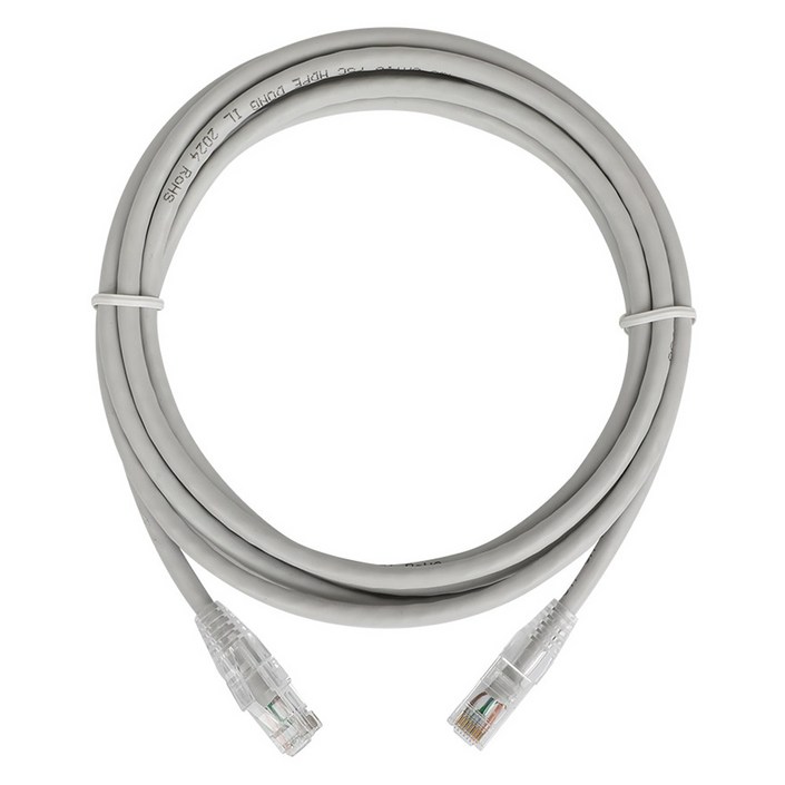 넥시 동일전선 CAT6 케이블, 그레이, 1개, 90m