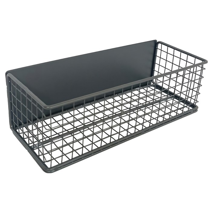 현관문 냉장고 자석수납선반, 그레이, 1개