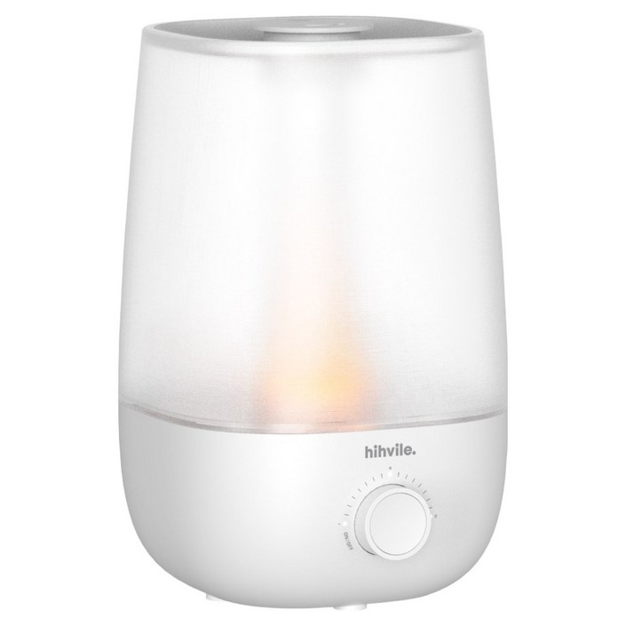 하이빌레 사무실 책상 탁상용 미니 무드등 초음파 가습기