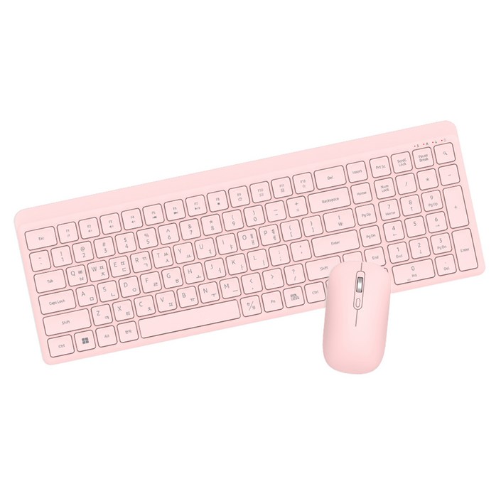 에이투 저소음 무선 키보드 마우스 세트