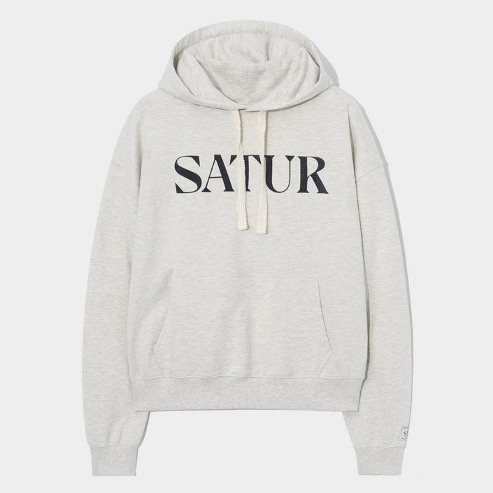 세터 클래식 레터 로고 후드 티셔츠