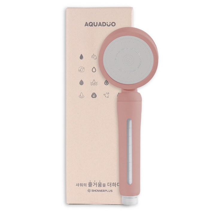 아쿠아듀오 PLA필터 블라썸 샤워기