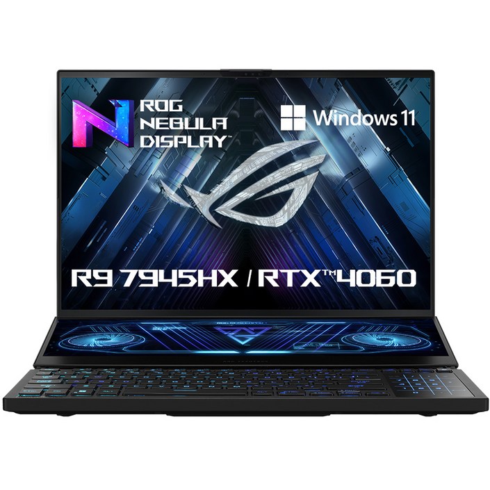 에이수스 2023 ROG 제피러스 듀오 16 라이젠9 라이젠 7000 시리즈 지포스 RTX 4060, Black, 2560GB, 16GB, WIN11 Home, GX650PVN4012W 에이수스 2023 ROG 제피러스 듀오 16 라이젠9 라이젠 7000 시리즈 지포스 RTX 4060, Black, 2560GB, 16GB, WIN11 Home, GX650PVN4012W