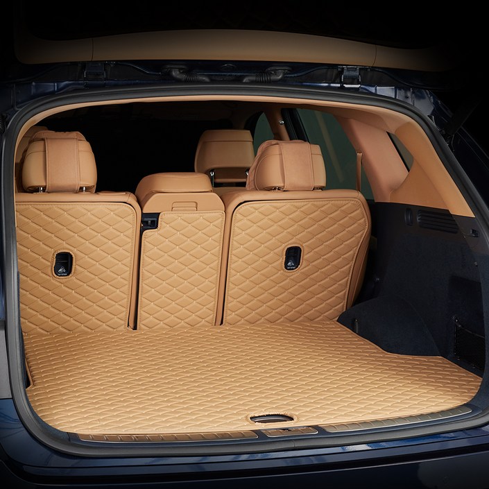 메이튼 차량 순정형 리얼컬러 트렁크매트 일체형, 기아 더뉴 셀토스 22년7월 보스스피커 무전동트렁크 유, 새들브라운
