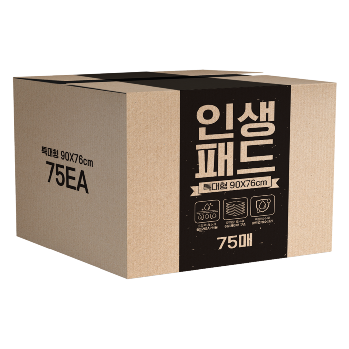 인생패드 강아지 배변패드 특대형