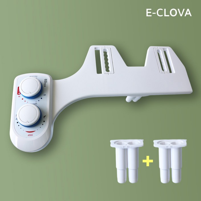 이크로바 분리형 투노즐 11 행사 기계식비데 무전원 냉온수 겸용 판넬형 수동비데 HB1500, 고객직접설치, HB1500