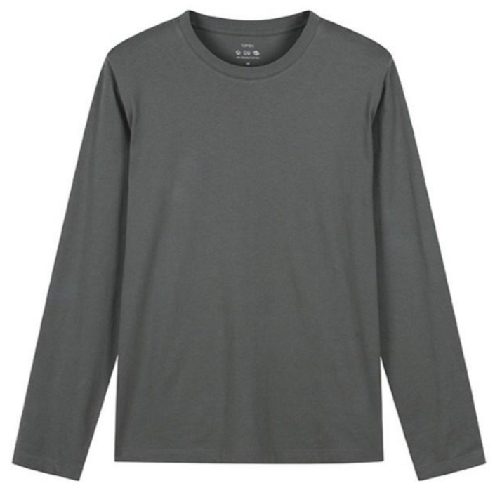 탑텐밸런스 공용) 탑텐 오가닉 크루넥 긴팔티_MSE5TS3911_NC대전유성점