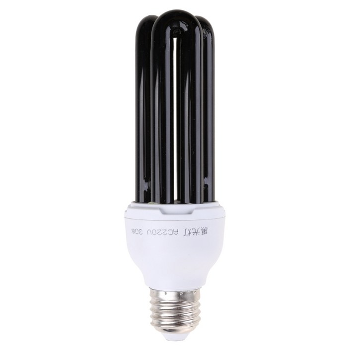 220V 30W E27 UV 검은 색 전구 자외선 램프 교체 자외선 모기 킬러 램프 플라이 트랩 내구성 20231109