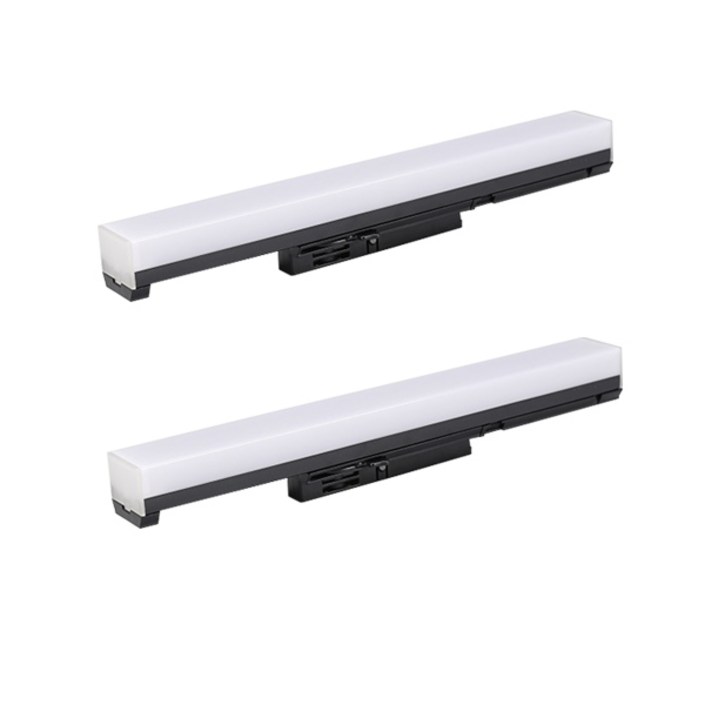 엘포스 LED SIMPLE 300mm 티에스라인등 레일조명 특허등록 TS라인등 슬림형 고출력 플리커프리 바디블랙 니트럴장갑1개포함