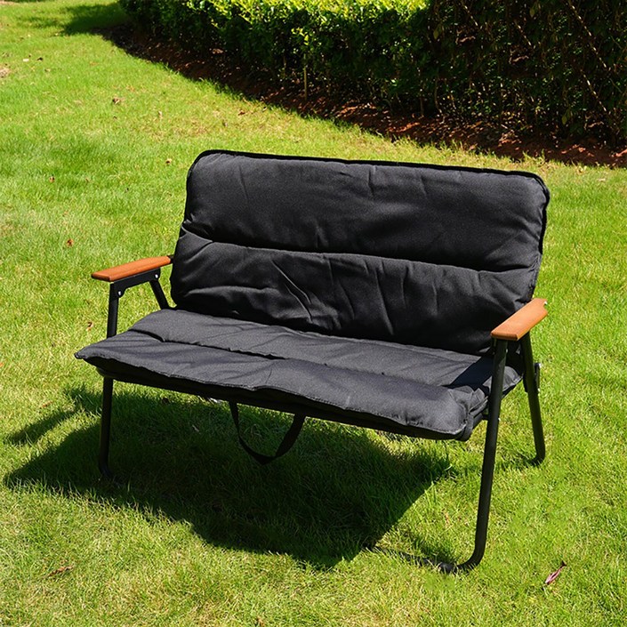 캠핑 휴대용 더블 벤치 접이식 체어 의자