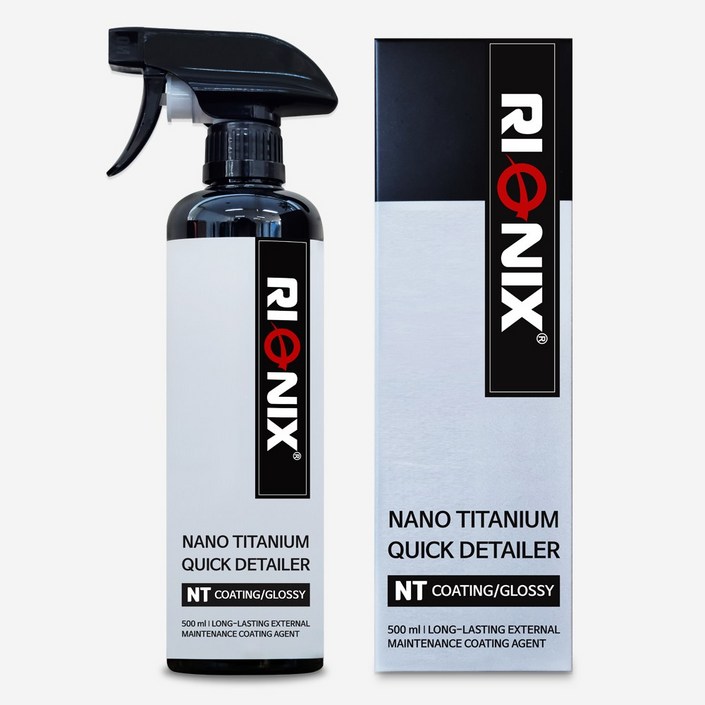 리오닉스 나노 티타늄 퀵디테일러 유리막코팅 광택제 물왁스