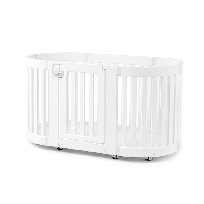 텍미홈 이동식 펫룸 강아지울타리 애견 펜스, 1개, 화이트