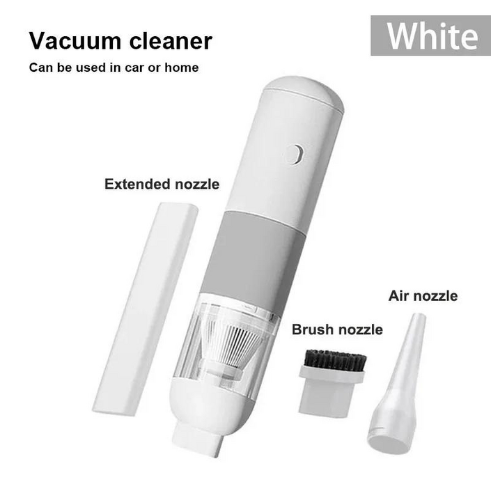 샤오미 398000PA 3 in 1 무선 차량 진공청소기 자동차 휴대 미니 먼지 제거기 2025