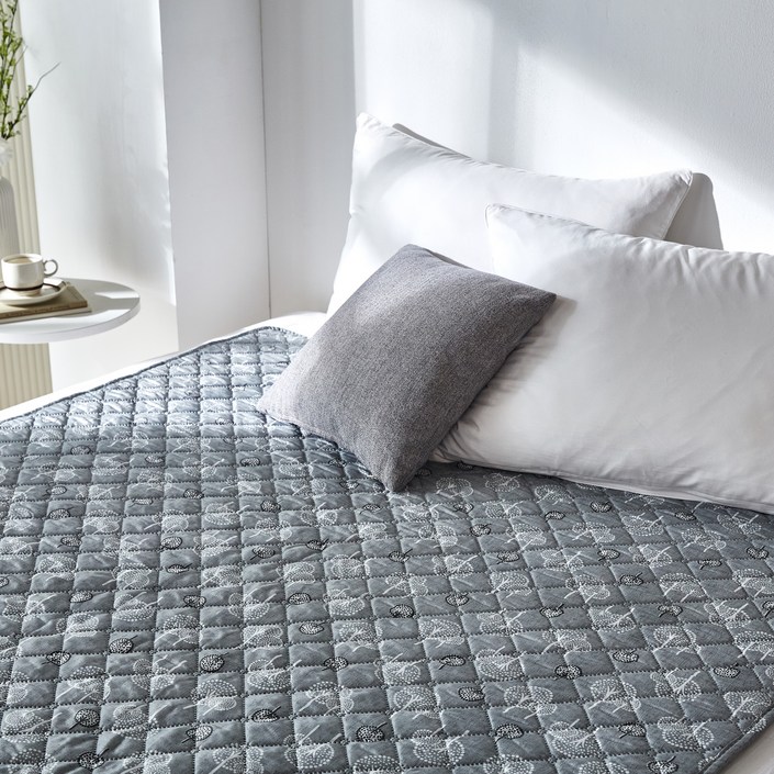 2026년형 한일의료기 원적외선 프리미엄 탄소열선 전기요,그레이트리, 소형 ,1인용 , 67.5180 CM, 그레이, 67.5 x 180cm