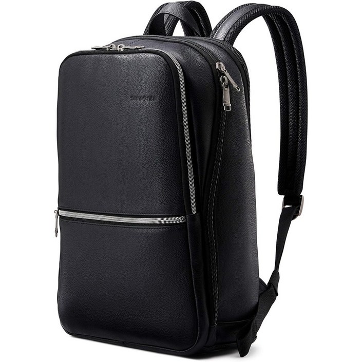 샘소나이트 클래식 슬림 가죽 백팩  Samsonite Classic Slim Leather Backpack