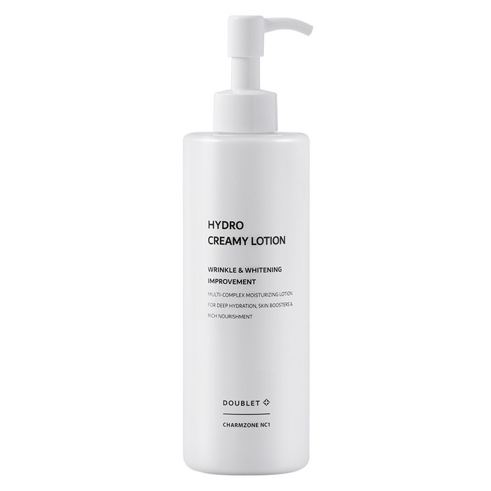 참존nc1 더블렛 크리미 로션  크림과 로션이 하나로  주름개선,미백  적당한 유분감, 수분로션  보습영양탄력  판테놀,프로폴리스,발효,세라마이드 ewg그린, 1개, 300g