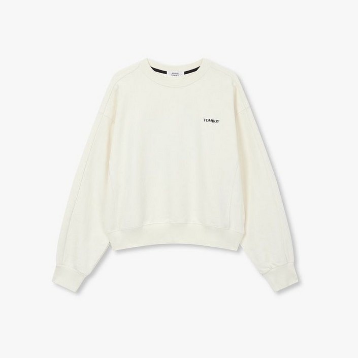 스튜디오 톰보이 42 백로고 맨투맨 9105322113 306740