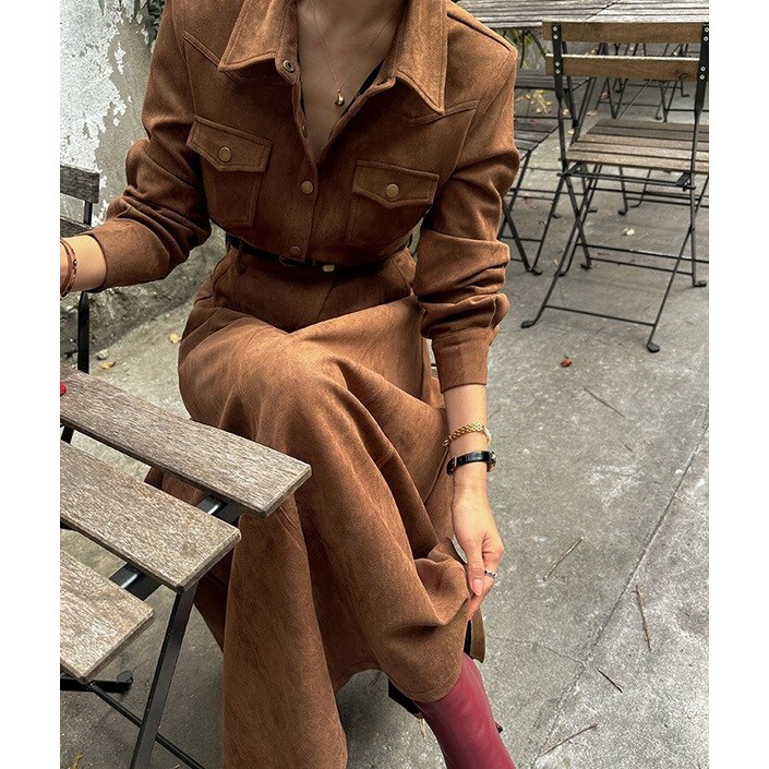 다바걸 D&B made  테로스웨이드셔츠스커트투피스