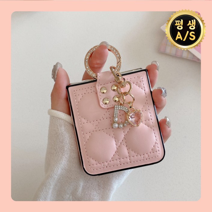 D.ple 명품 케이스 가죽 링 케이스 제트플립 지플립