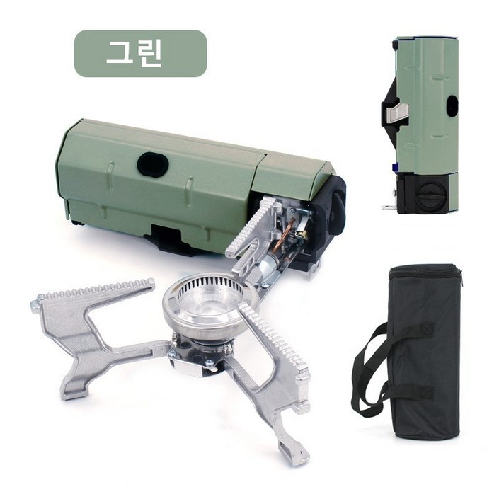 휴대용 접이식 캠핑 가스 스토브 2670W 고출력! 캠핑 피크닉 차박 필수품 컨테이너 버너