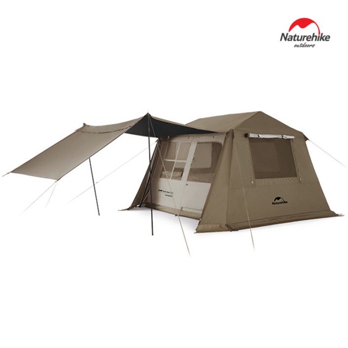 네이처하이크 빌리지 6.0 퀵오픈 텐트 자동 원터치 리빙쉘 쉘터 캐빈형