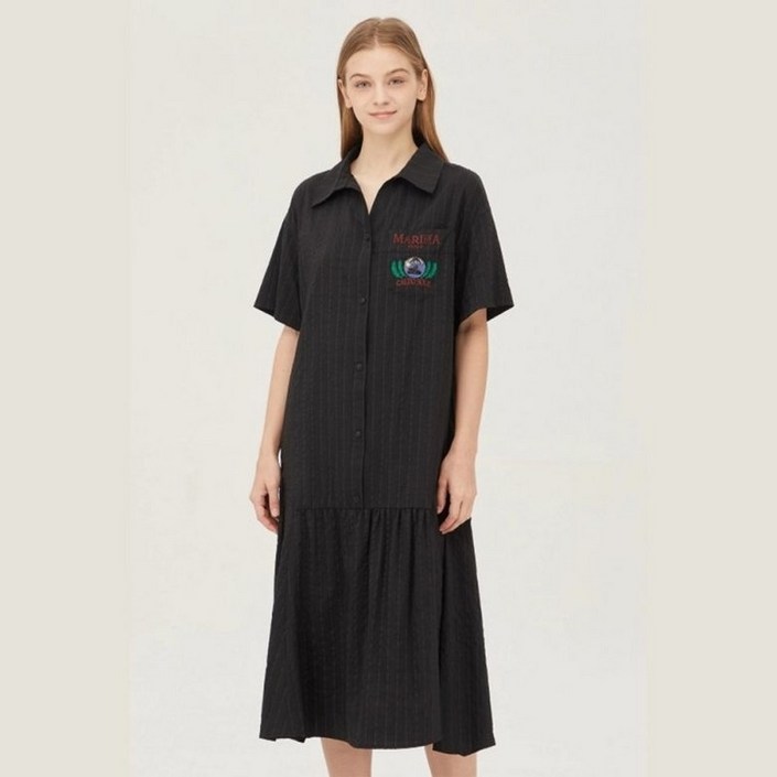 [백화점 정품] 베네통 원피스 엘 스트라이프 (BAOPA7531)