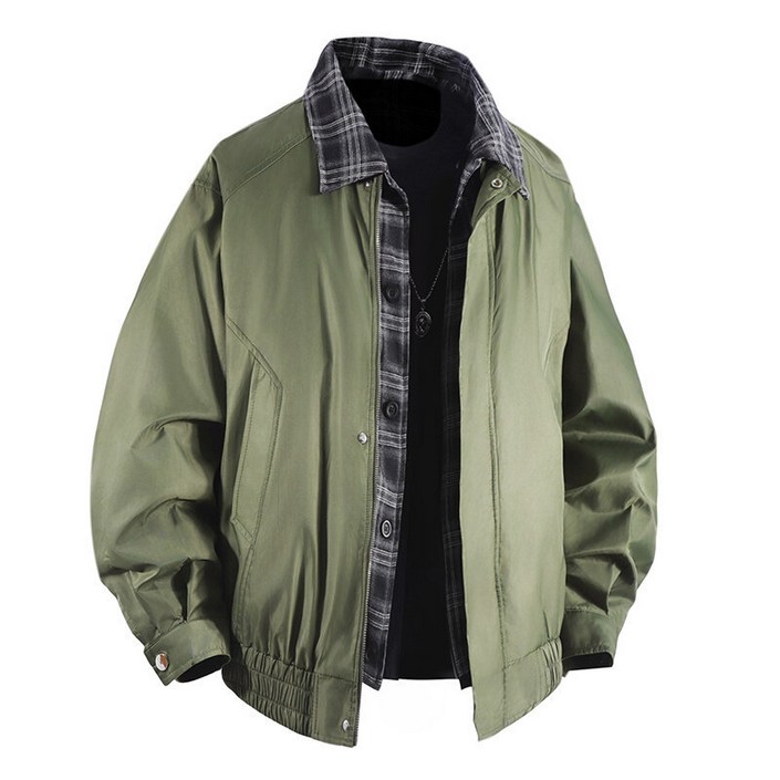 스타일닥터 남성 자켓 아빠 상의 루즈핏 캐주얼 점퍼