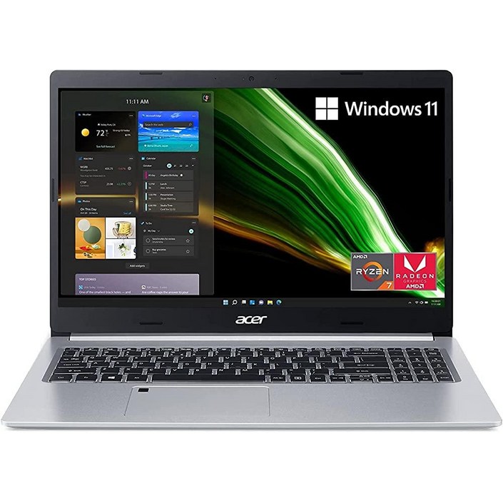 Acer Aspire 5 슬림 15.6인치 FHD IPS 프리미엄 노트북  AMD Ryz, 단일상품, 단일색상, 16GB, 단일