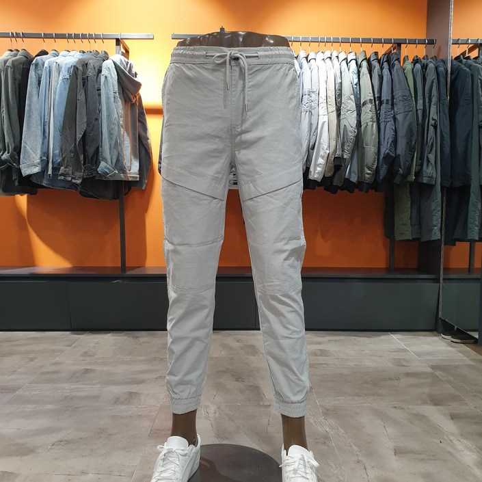 동아쇼핑 버커루 마지막 찬스COOLMAX 남성 쿨맥스에코 린넨 밴딩 조거 팬츠 B222PT461P