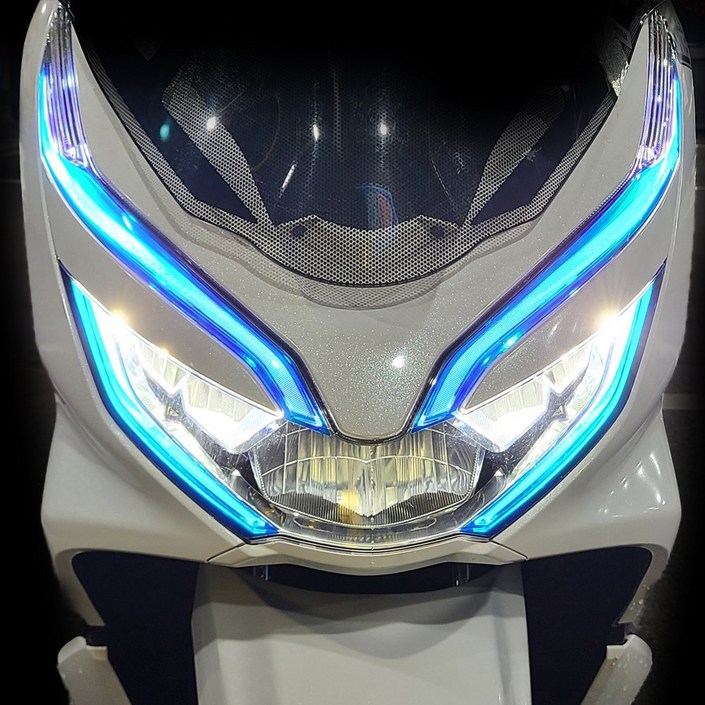 혼다 더뉴1820년식 PCX125 라이트필름 스티커 PCX 튜닝, 1개 혼다 더뉴1820년식 PCX125 라이트필름 스티커 PCX 튜닝, 1개