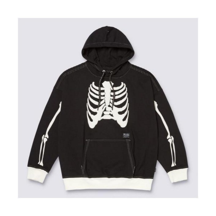 [AK플라자] [VANS] 공용 아시아 아티스트 컬렉션 SBTG 스켈레톤 후디 VN000KQ7BLK BLACK