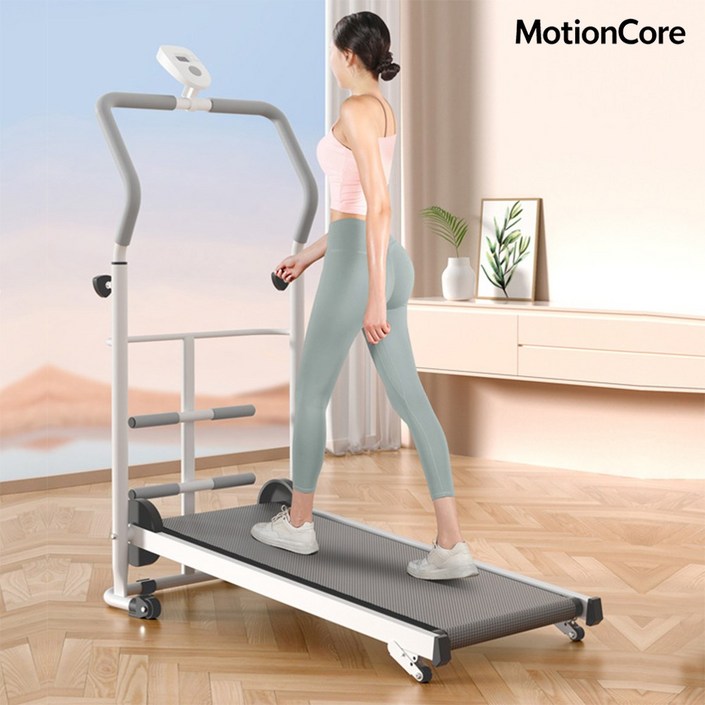 모션코어 트레드밀 가정용 런닝머신 워킹패드 무동력 홈트 접이식 실내 워킹머신 운동기구, Motion Gray, MOP-7세대