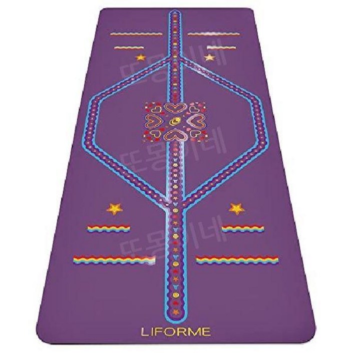 영국 정품 라이폼 천연고무 요가 매트 필라테스 Liforme 홈트매트