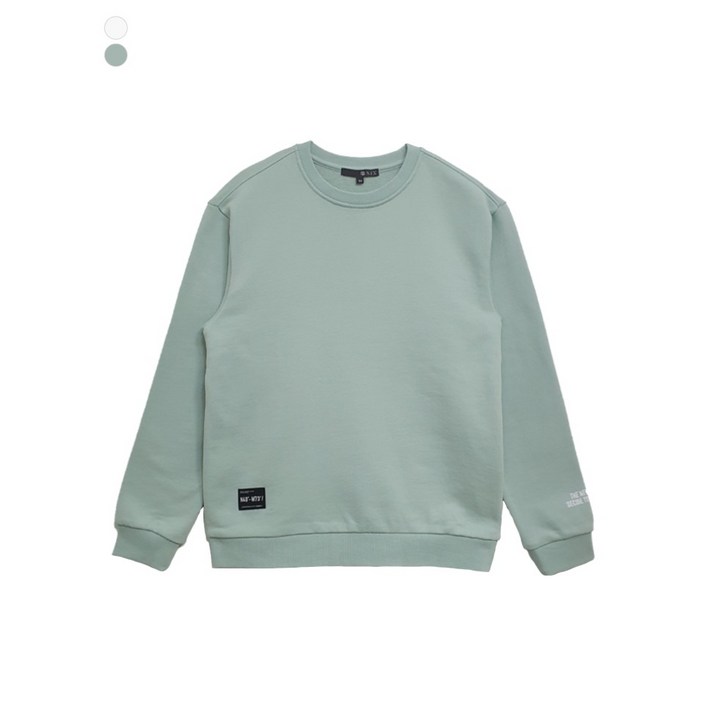 닉스 NIX 유니 포인트 레터링 워싱 맨투맨 FNQSCTM772P