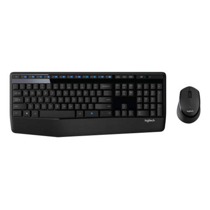 Logitech 무선 저소음 키보드 마우스 콤보 세트 합본 팜레스트 적용 액세유입 대비 설계 조용한 타이핑 한글정품, 단일상품 Logitech 무선 저소음 키보드 마우스 콤보 세트 합본 팜레스트 적용 액세유입 대비 설계 조용한 타이핑 한글정품, 단일상품