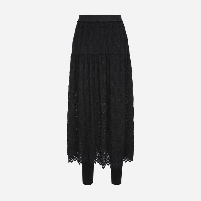 써스데이아일랜드 [여성]레깅스 레이어드 스커트(T256MSK146W) 304037