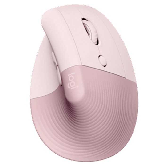 로지텍 LIFT 버티컬 에르고노믹 무선 마우스, 로즈핑크, 단일상품