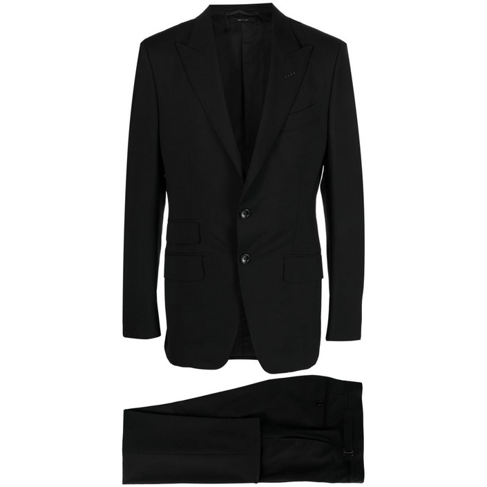 톰포드 울 싱글 브레스티드 수트