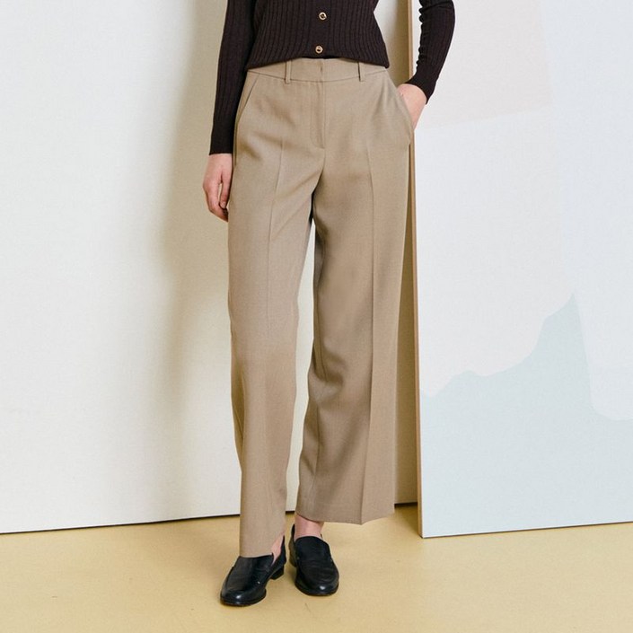 더아이잗 히든 버튼 일자핏 팬츠 IP9A0SL081