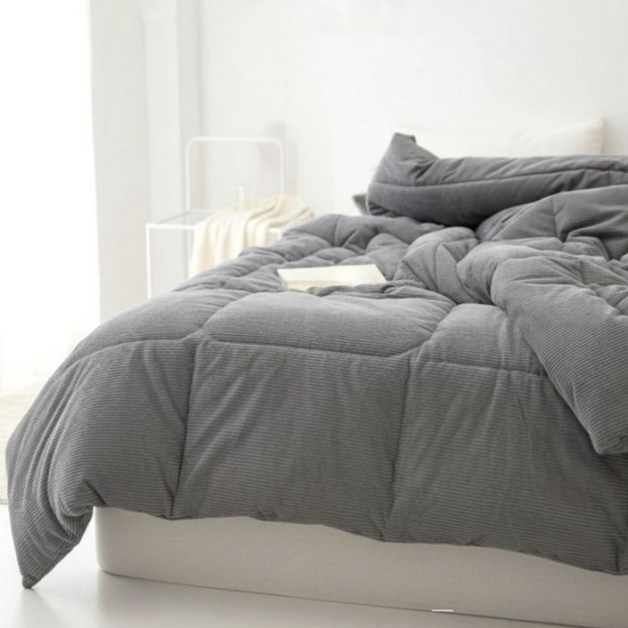 할로글로리 보온 몸 감싸주는 겨울 극세사 차렵이불